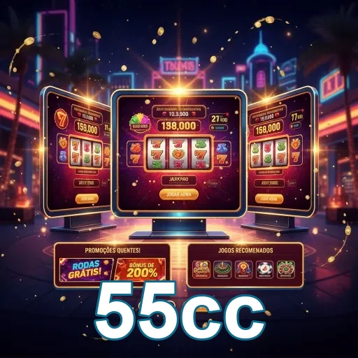 Ilustração de Acesse o aplicativo cassino da 55cc com segurança e agilidade