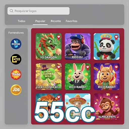 Ilustração de Experimente os Slots Rápidos da 55cc e Serviços VIP