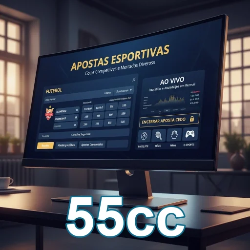 Ilustração de Experimente os Slots Rápidos da 55cc e Serviços VIP