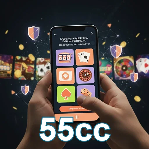 Ilustração de Acesse 55cc para uma Experiência de Jogo Sem Fronteiras